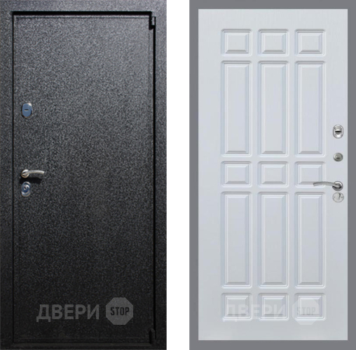 Входная металлическая Дверь Рекс (REX) 3 FL-33 Белый ясень в Балашихе