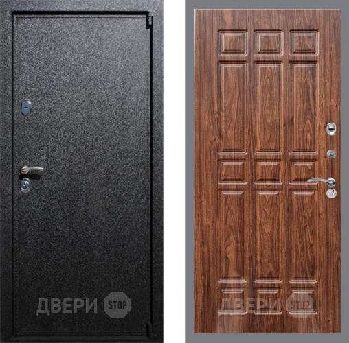 Входная металлическая Дверь Рекс (REX) 3 FL-33 орех тисненый в Балашихе