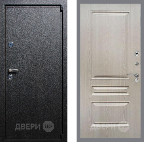 Входная металлическая Дверь Рекс (REX) 3 FL-243 Беленый дуб в Балашихе