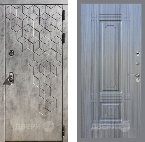 Входная металлическая Дверь Рекс (REX) 23 FL-2 Сандал грей в Балашихе