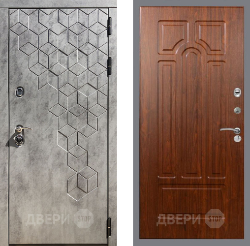 Входная металлическая Дверь Рекс (REX) 23 FL-58 Морёная берёза в Балашихе