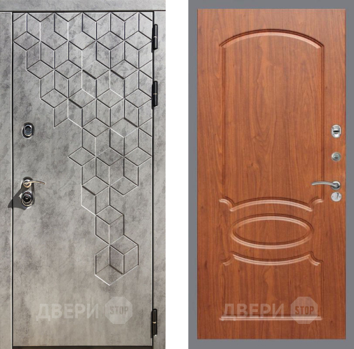 Входная металлическая Дверь Рекс (REX) 23 FL-128 Морёная берёза в Балашихе