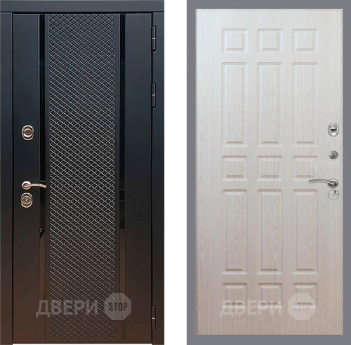 Входная металлическая Дверь Рекс (REX) 25 FL-33 Беленый дуб в Балашихе