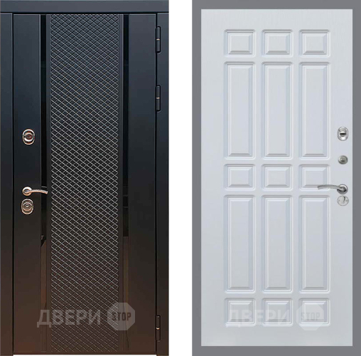 Входная металлическая Дверь Рекс (REX) 25 FL-33 Белый ясень в Балашихе
