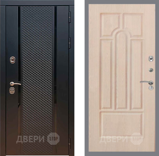 Входная металлическая Дверь Рекс (REX) 25 FL-58 Беленый дуб в Балашихе