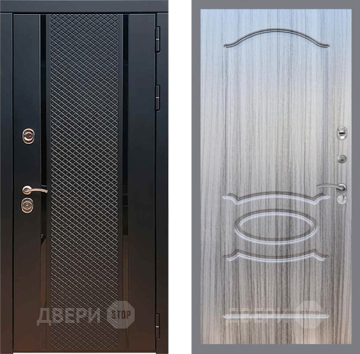 Входная металлическая Дверь Рекс (REX) 25 FL-128 Сандал грей в Балашихе