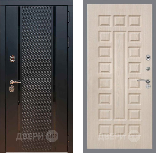 Входная металлическая Дверь Рекс (REX) 25 FL-183 Беленый дуб в Балашихе