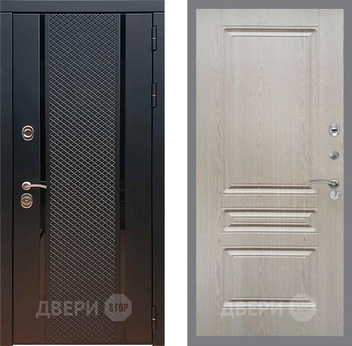 Входная металлическая Дверь Рекс (REX) 25 FL-243 Беленый дуб в Балашихе