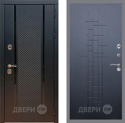 Входная металлическая Дверь Рекс (REX) 25 FL-289 Ясень черный в Балашихе