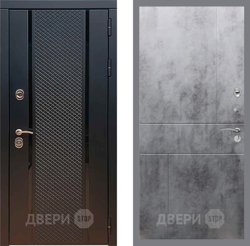 Входная металлическая Дверь Рекс (REX) 25 FL-290 Бетон темный в Балашихе