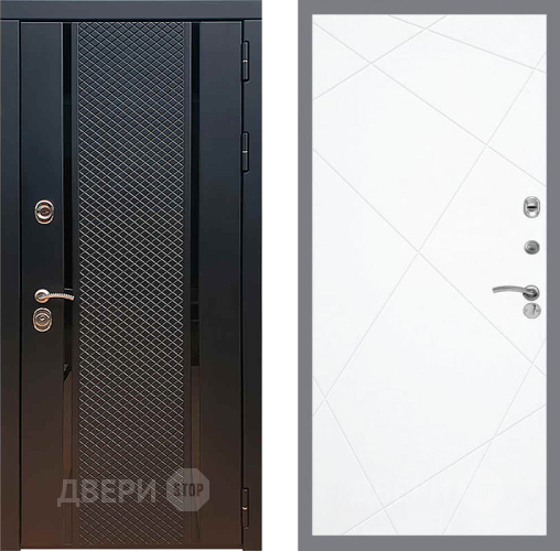 Входная металлическая Дверь Рекс (REX) 25 FL-291 Силк Сноу в Балашихе