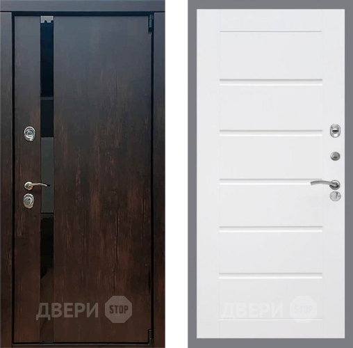 Входная металлическая Дверь Рекс (REX) 26 Сити Белый ясень в Балашихе