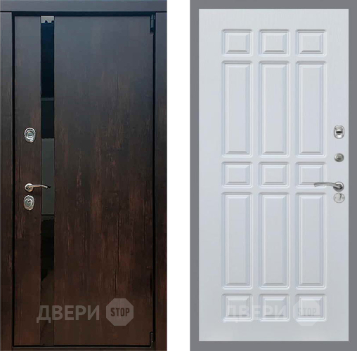 Входная металлическая Дверь Рекс (REX) 26 FL-33 Белый ясень в Балашихе