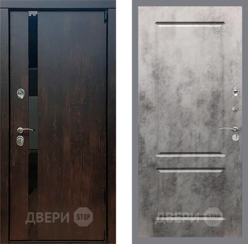 Входная металлическая Дверь Рекс (REX) 26 FL-117 Бетон темный в Балашихе