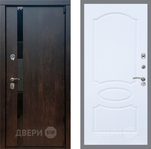 Входная металлическая Дверь Рекс (REX) 26 FL-128 Силк Сноу в Балашихе