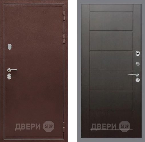Входная металлическая Дверь Рекс (REX) 5 металл 3 мм Сити Венге в Балашихе