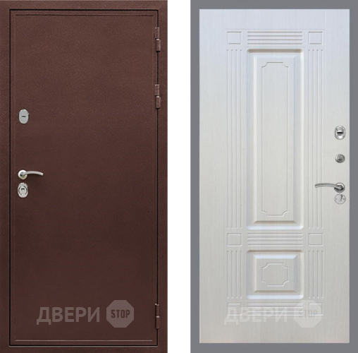 Дверь Рекс (REX) 5 металл 3 мм FL-2 Лиственница беж в Балашихе