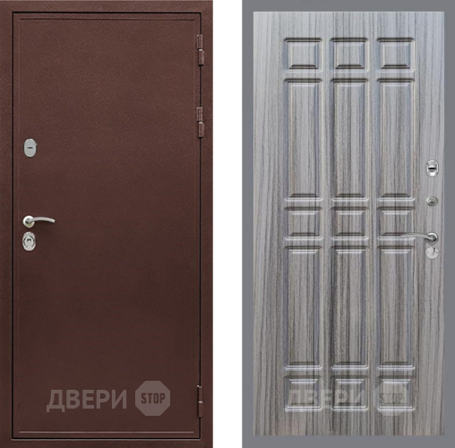 Дверь Рекс (REX) 5 металл 3 мм FL-33 Сандал грей в Балашихе
