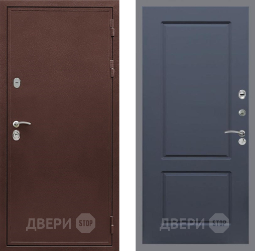 Входная металлическая Дверь Рекс (REX) 5 металл 3 мм FL-117 Силк титан в Балашихе