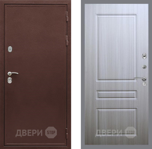 Дверь Рекс (REX) 5 металл 3 мм FL-243 Сандал белый в Балашихе