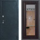 Входная металлическая Дверь Дверной континент ДК-70 Дизайн ФЛЗ Зеркало Венге в Балашихе