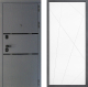 Дверь Дверной континент Диамант Дизайн ФЛ-655 Белый софт в Балашихе