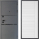 Входная металлическая Дверь Дверной континент Диамант Дизайн ФЛ-757 Белое Стекло Софт милк в Балашихе