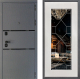 Входная металлическая Дверь Дверной континент Диамант Дизайн ФЛ-Тиффани Зеркало Белое дерево в Балашихе
