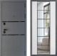 Входная металлическая Дверь Дверной континент Диамант Дизайн ФЛЗ-2 Зеркало Белый софт в Балашихе