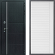 Входная металлическая Дверь Дверной континент Теплолюкс Дизайн ФЛ-757 Белое Стекло Софт милк в Балашихе
