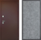 Дверь Дверной континент Рубикон Медь Дизайн ФЛ-655 Бетон серый в Балашихе