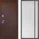 Входная металлическая Дверь Дверной континент Рубикон Медь Дизайн ФЛ-757 Черное Стекло Софт милк в Балашихе