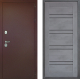 Входная металлическая Дверь Дверной континент Рубикон Медь Дизайн ФЛ-49 Бетон серый в Балашихе