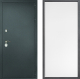 Дверь Дверной континент Рубикон Серебро Дизайн ФЛ-649 Белый софт в Балашихе