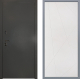 Дверь Заводские двери Эталон 3к антик серебро Флитта Белый софт в Балашихе