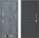 Входная металлическая Дверь Лабиринт (LABIRINT) Бетон 11 Графит софт в Балашихе