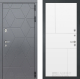 Входная металлическая Дверь Лабиринт (LABIRINT) Cosmo 21 Белый софт в Балашихе
