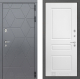 Входная металлическая Дверь Лабиринт (LABIRINT) Cosmo 03 Белый софт в Балашихе