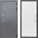 Входная металлическая Дверь Лабиринт (LABIRINT) Cosmo 23 Белый софт в Балашихе