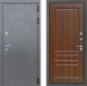 Входная металлическая Дверь Лабиринт (LABIRINT) Cosmo 03 Орех бренди в Балашихе