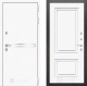 Входная металлическая Дверь Лабиринт (LABIRINT) Лайн White 26 Белый (RAL-9003) в Балашихе