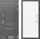 Входная металлическая Дверь Лабиринт (LABIRINT) Платинум 11 Белый софт в Балашихе