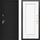 Входная металлическая Дверь Лабиринт (LABIRINT) Classic шагрень черная 27 Белый (RAL-9003) в Балашихе