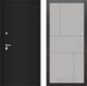 Входная металлическая Дверь Лабиринт (LABIRINT) Classic шагрень черная 21 Грей софт в Балашихе