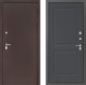 Входная металлическая Дверь Лабиринт (LABIRINT) Classic антик медь 11 Графит софт в Балашихе