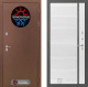 Входная металлическая Дверь Лабиринт (LABIRINT) Термо Магнит 22 Белый софт в Балашихе
