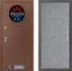 Входная металлическая Дверь Лабиринт (LABIRINT) Термо Магнит 21 Бетон светлый в Балашихе