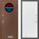 Входная металлическая Дверь Лабиринт (LABIRINT) Термо Магнит 23 Белый софт в Балашихе