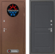 Входная металлическая Дверь Лабиринт (LABIRINT) Термо Магнит 11 Графит софт в Балашихе