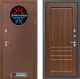 Входная металлическая Дверь Лабиринт (LABIRINT) Термо Магнит 03 Орех бренди в Балашихе